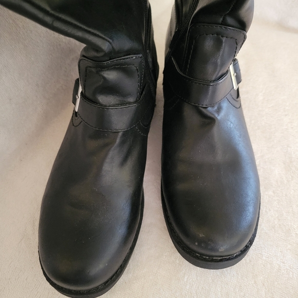 Tall black knee hi boots, Target, size 8 1/2, excellent, never worn, condition - Picture 6 of 12